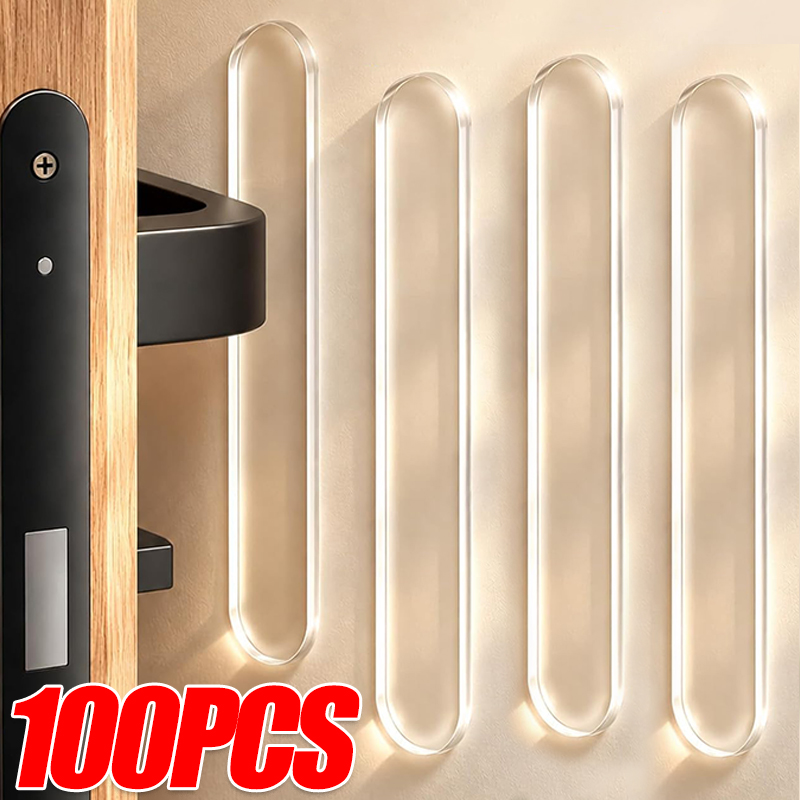 Furniture Hardware Parts - Strip Pelindung Kabinet Silikon Perekat Diri