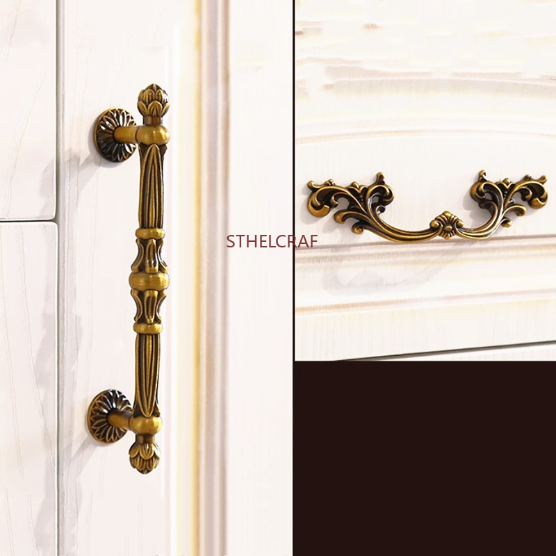 Quality Furniture Hardware - Kenop Laci Meja Bergaya Kuno Pegangan