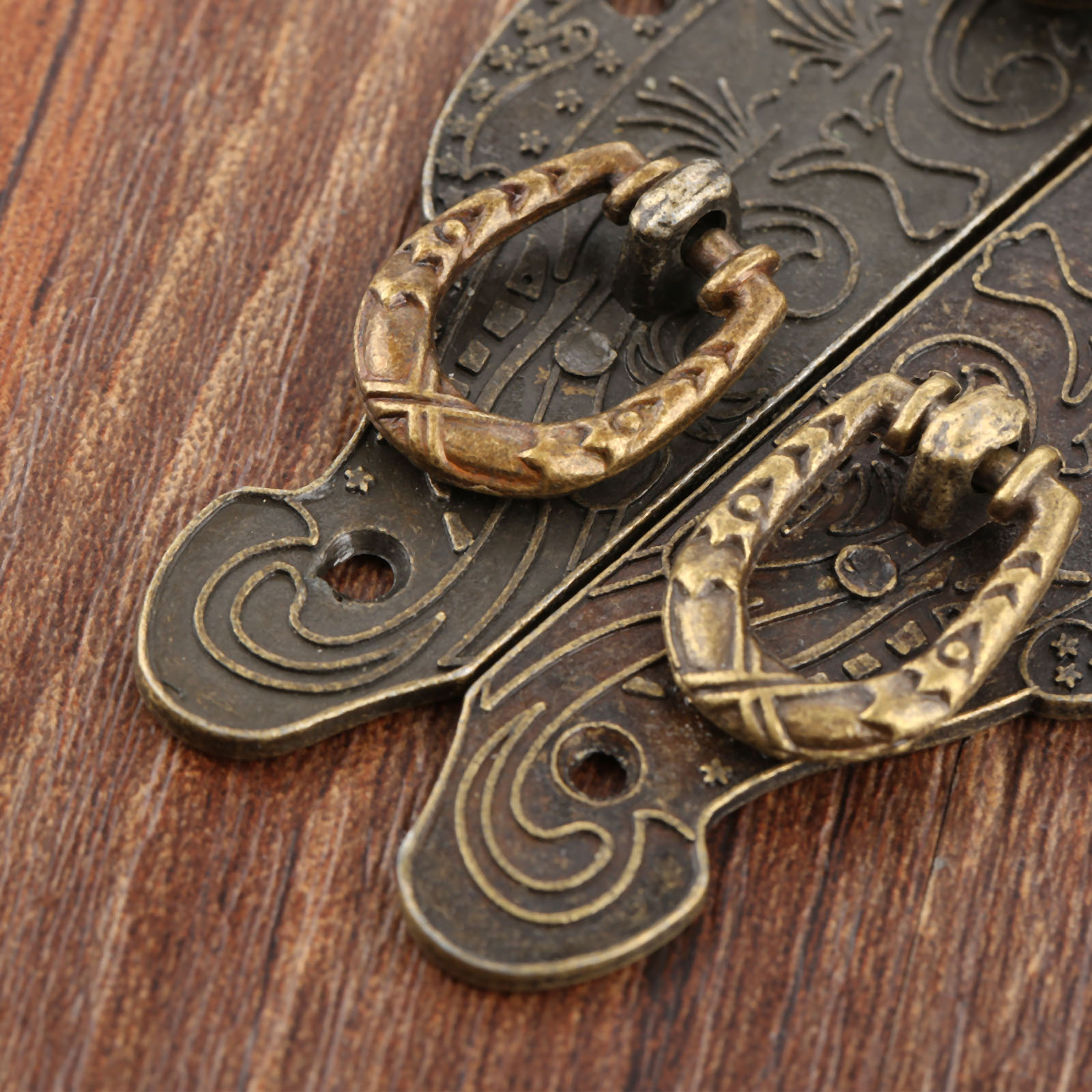 Furniture Hardware Antique - 1 Buah Kait Kotak Antik Pengait