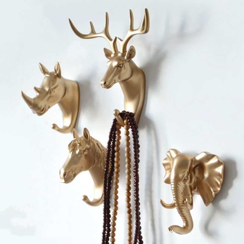 Furniture Hardware Display - Gantungan Dinding Kait Tanduk Rusa Rak