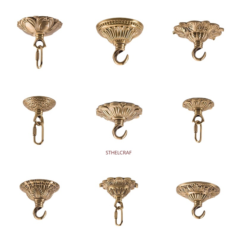 Furniture Hardware Brass - 1 Buah Kait Kuningan Kelas Atas