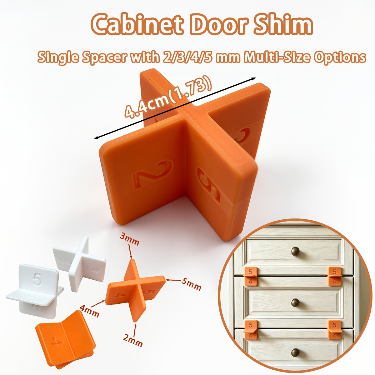 Corner Bracket Angle - Set Penyekat Laci – Penutup Pintu