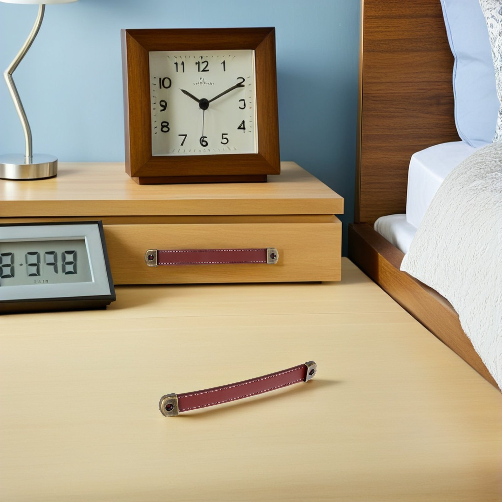 Vintage Furniture Hardware Replacement - 2 Buah Gagang Kabinet Retro PU