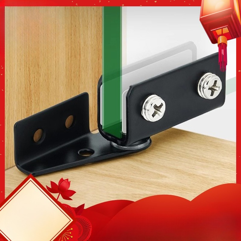 Furniture Hardware Display - Engsel Pintu Kaca Tanpa Lubang untuk
