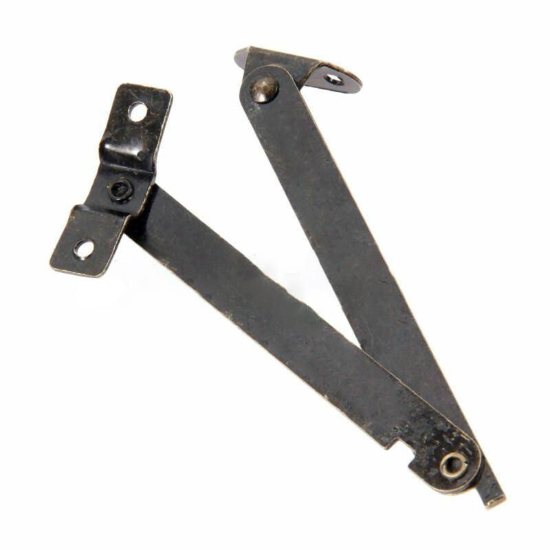 Furniture Hardware Antique - 2 Buah Engsel Penyangga Tutup Antik