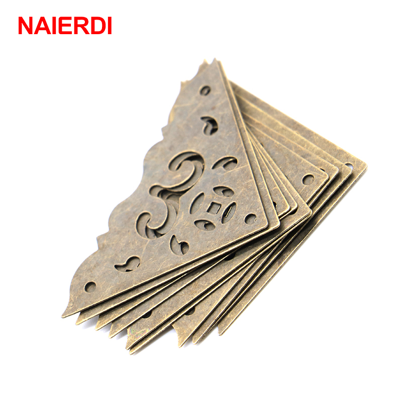 Furniture Hardware Antique - 30 Pcs Naierdi Kotak Perhiasan Sudut