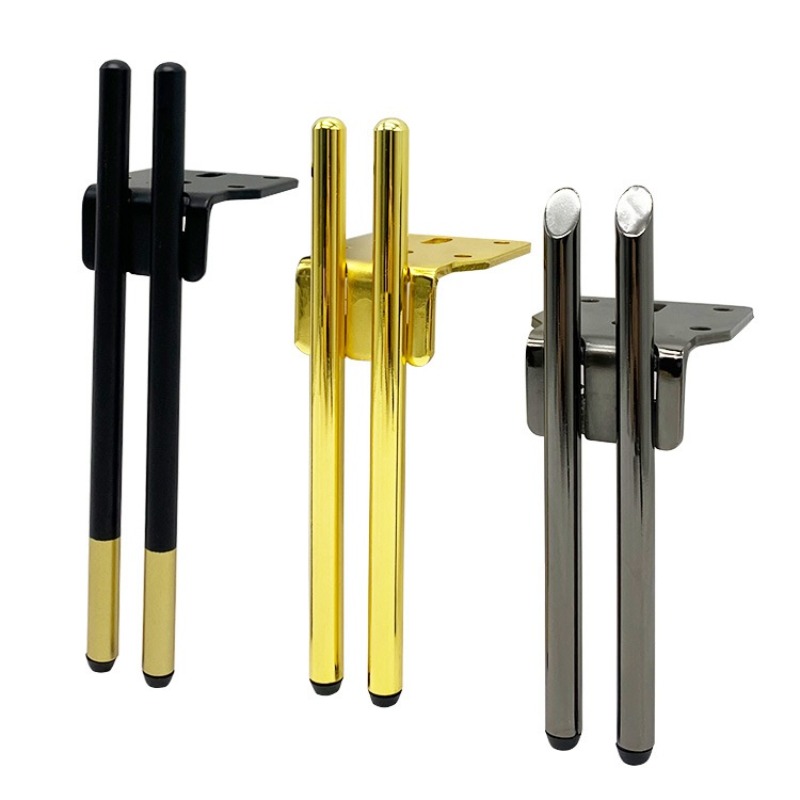 Quality Furniture Hardware - Kaki furnitur besi emas mewah, aksesoris