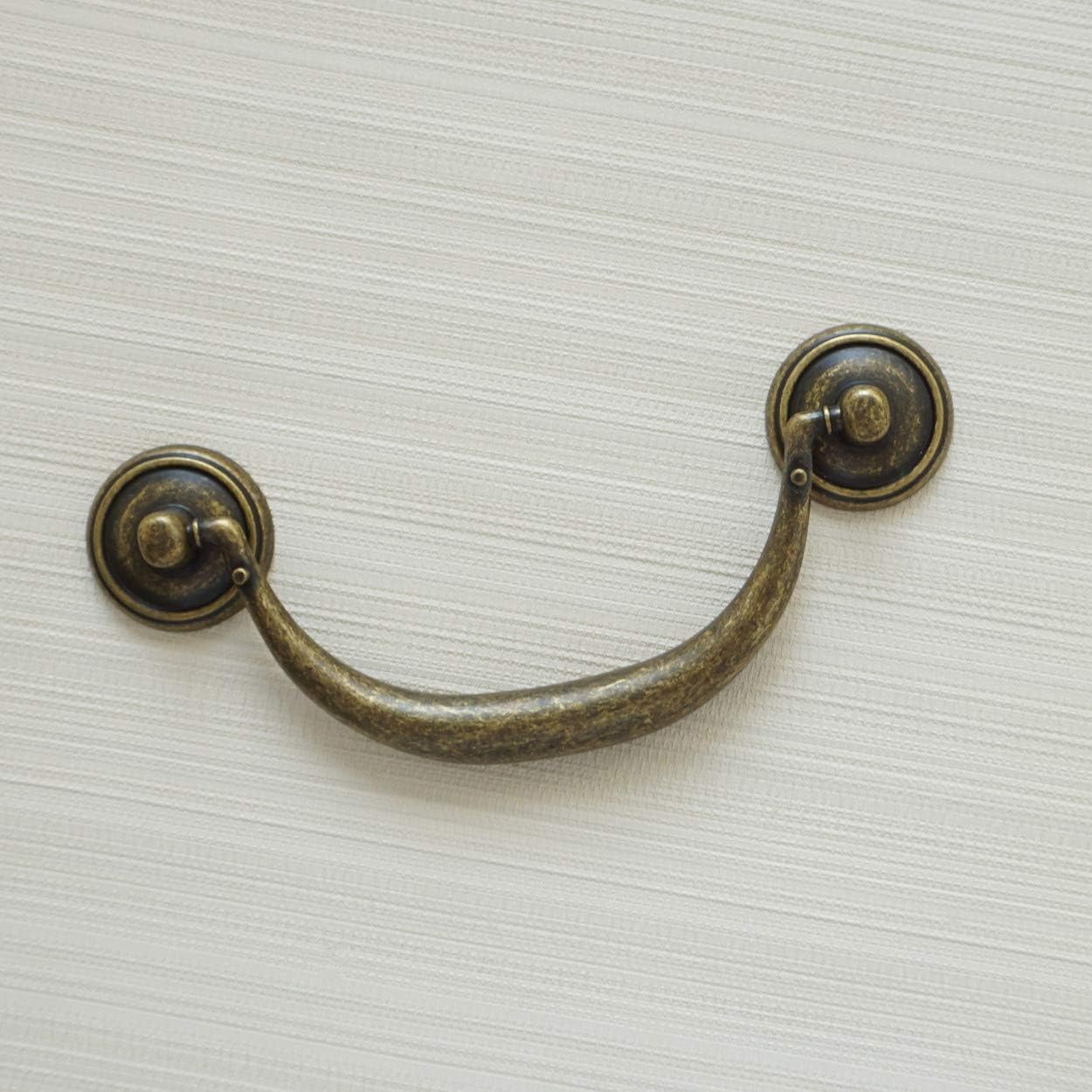 Kenop Kabinet Perunggu Antik,  - Furniture Hardware Drop Pulls ulasan dan harga