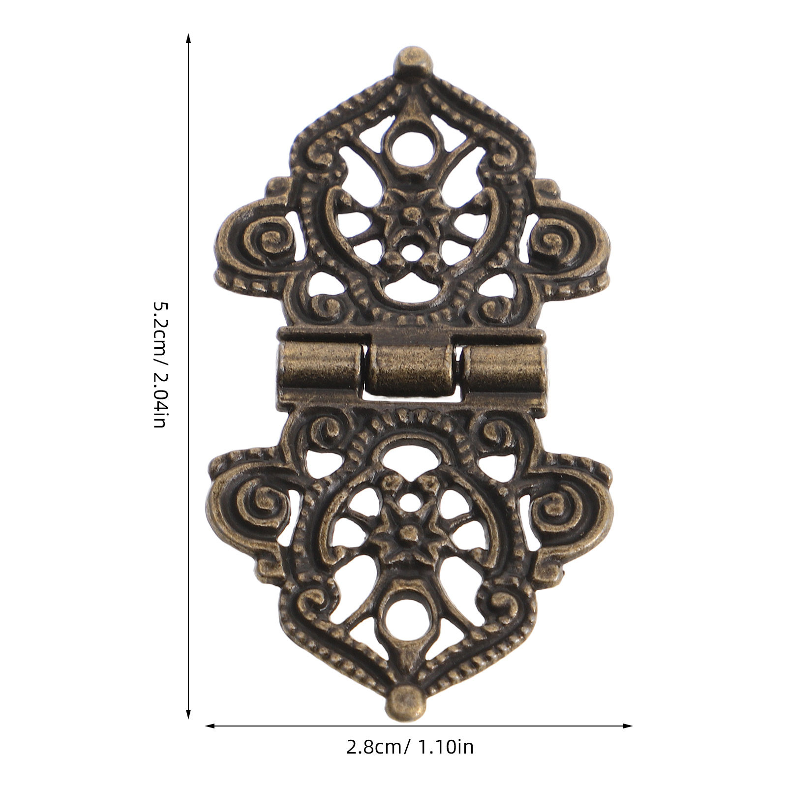 20 buah Engsel Perunggu Vintag - Vintage Furniture Hardware Replacement ulasan dan harga