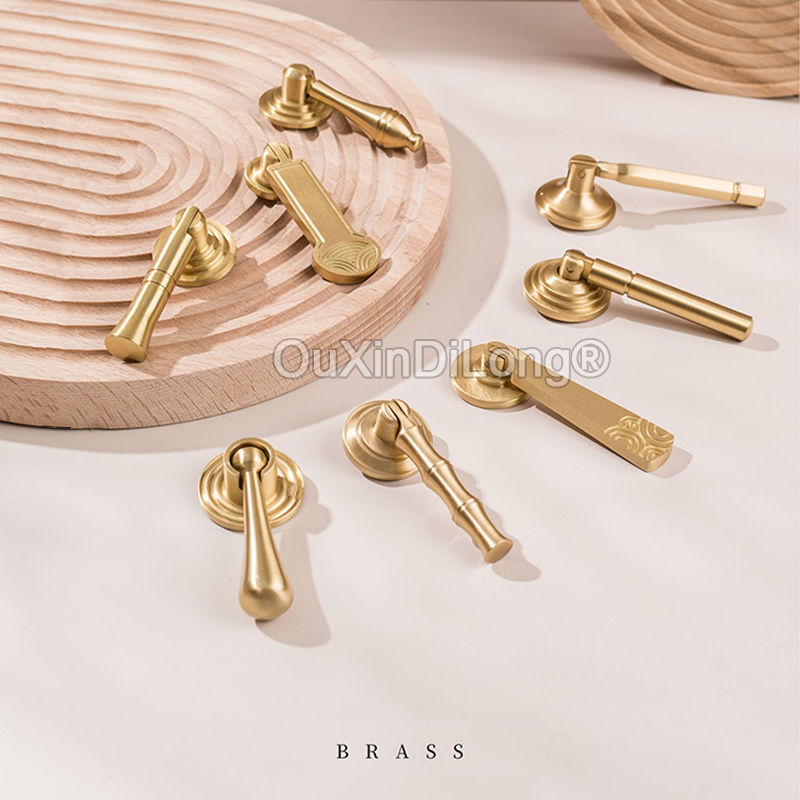 1 Buah Pegangan Kuningan Gaya  - Furniture Hardware Drop Pulls ulasan dan harga