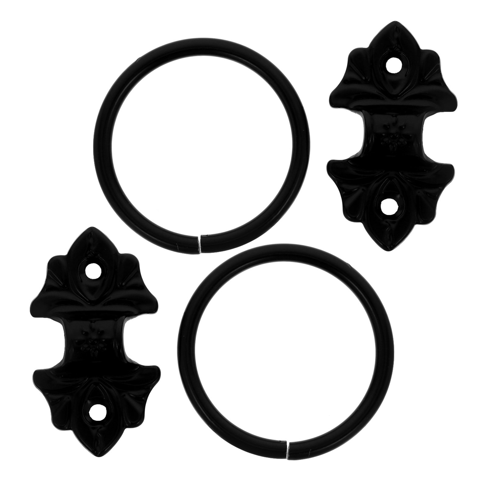2 Buah Gagang Laci Cincin Tari - Vintage Furniture Hardware Replacement ulasan dan harga
