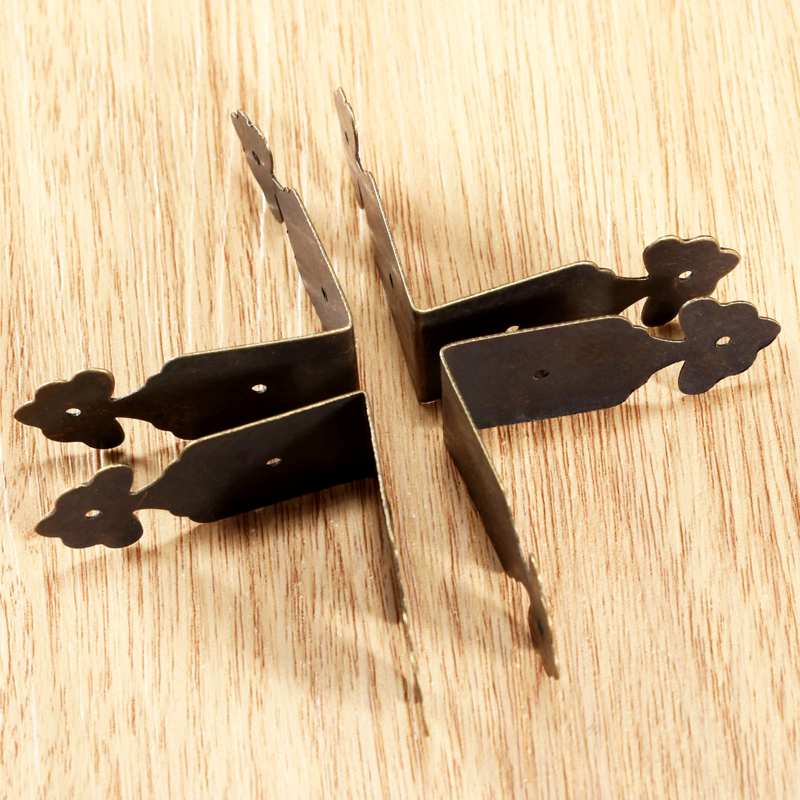 4 Pcs Dekoratif Pelindung Sudu - Furniture Hardware Antique ulasan dan harga