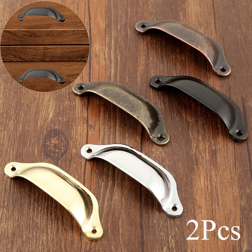 2 buah 98MM Retro laci dapur k - Furniture And Kitchen Hardware Fitting ulasan dan harga