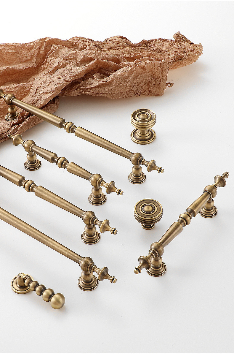Kabinet Kuningan Padat Tarik J - Furniture Hardware Drop Pulls ulasan dan harga