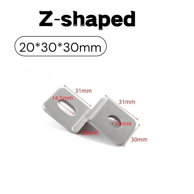 Braket Sudut Bentuk Z dari Baj - Corner Bracket Angle ulasan dan harga