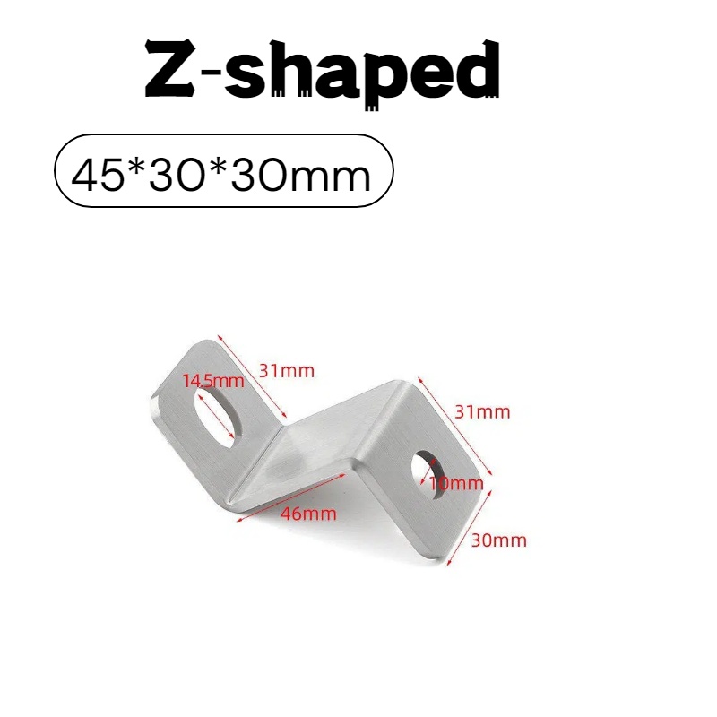 Braket Sudut Bentuk Z dari Baj - Corner Bracket Angle ulasan dan harga