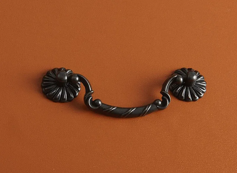 2 buah Gagang Lemari Logam Ret - Furniture Hardware Drop Pulls ulasan dan harga