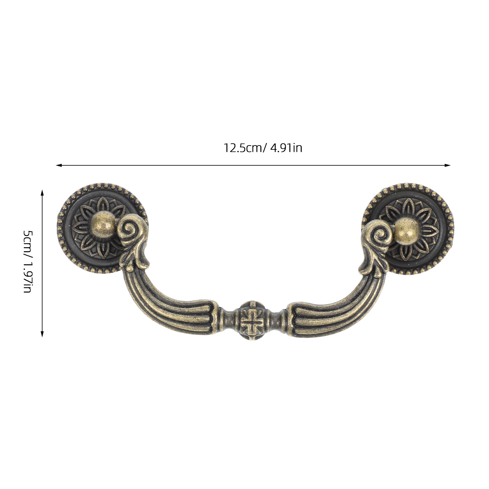 2 Buah Gagang Tarik Laci Vinta - Vintage Furniture Hardware Replacement ulasan dan harga