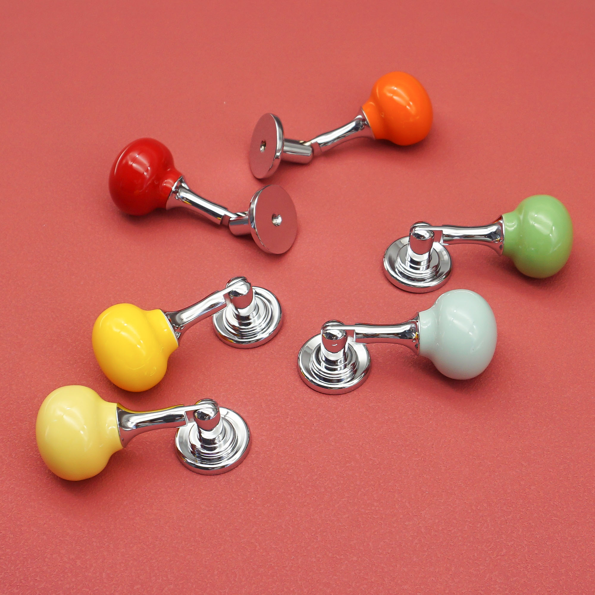 Pegangan lemari bola keramik l - Furniture Hardware Drop Pulls ulasan dan harga