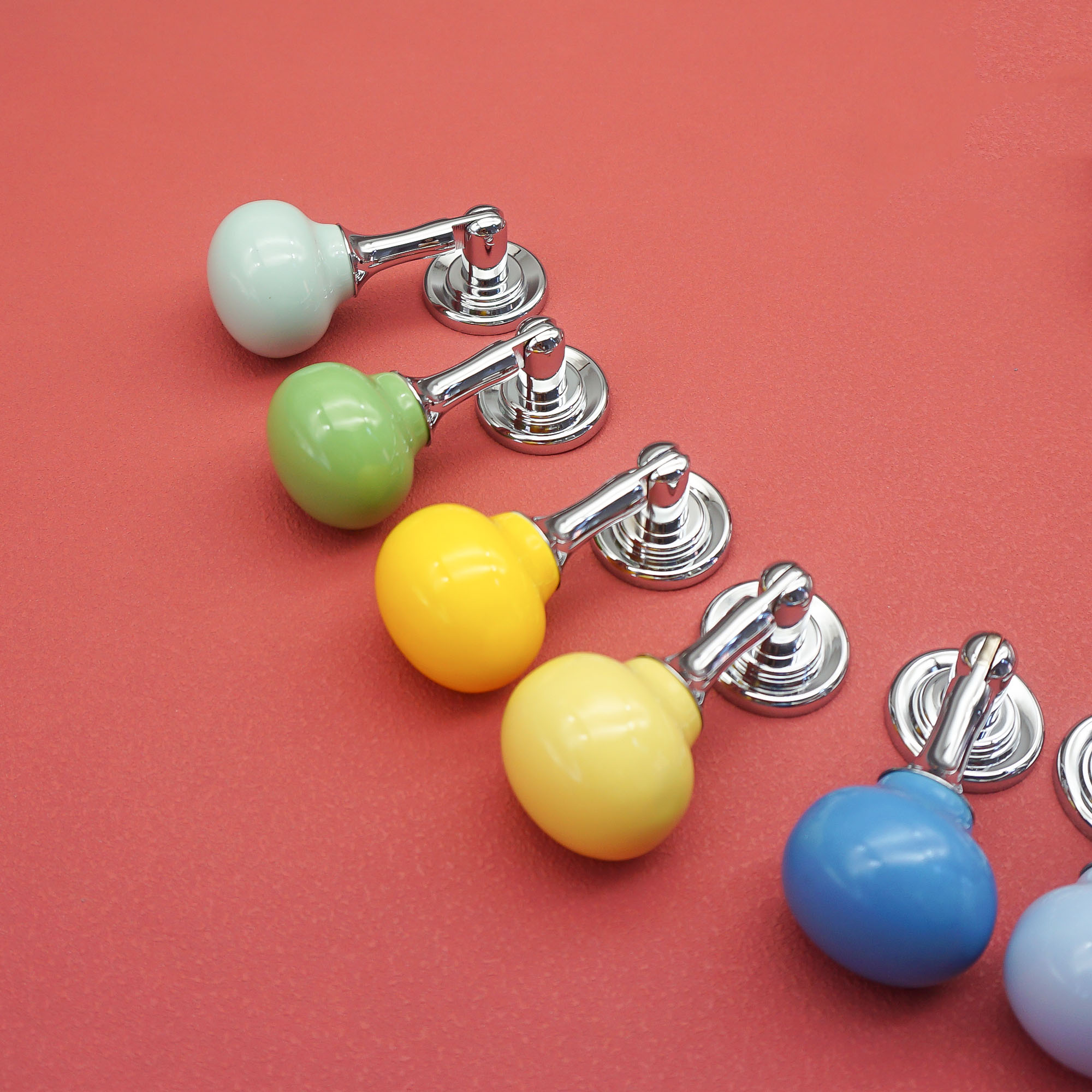 Pegangan lemari bola keramik l - Furniture Hardware Drop Pulls ulasan dan harga
