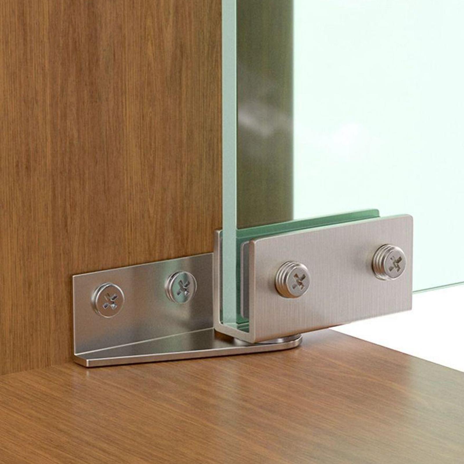 2 Buah Engsel Pintu Kaca Tanpa - Furniture Hardware Display ulasan dan harga