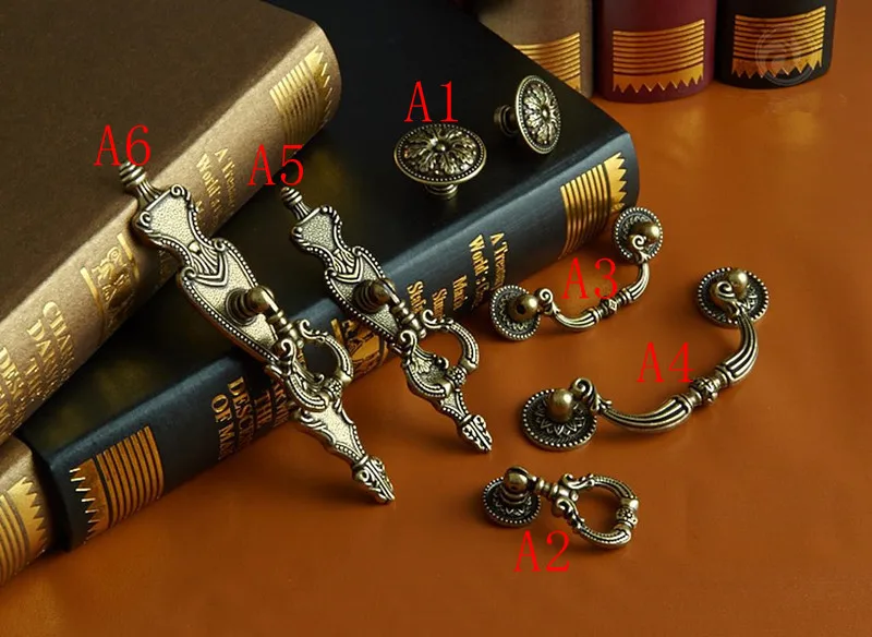 2 buah Gagang Lemari Gaya Pede - Furniture Hardware Drop Pulls ulasan dan harga