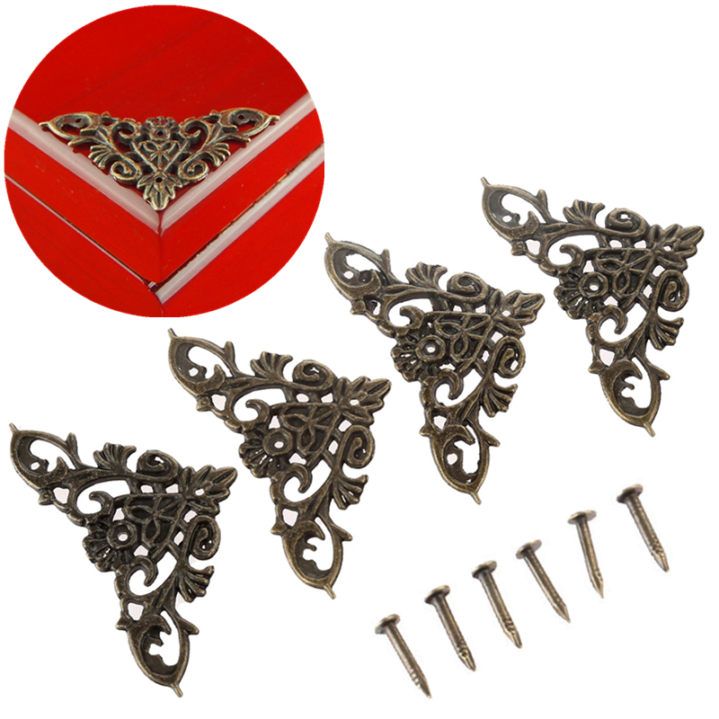 12 Buah Braket Sudut Antik Per - Furniture Hardware Antique ulasan dan harga