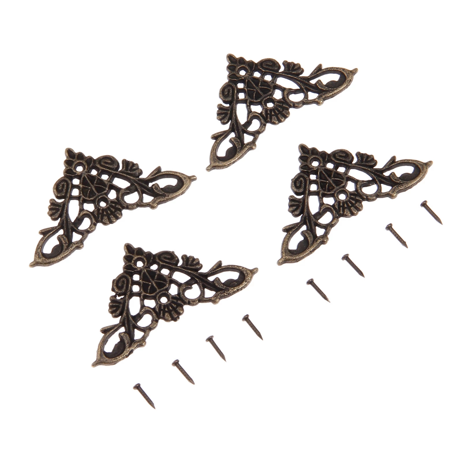 12 Buah Braket Sudut Antik Per - Furniture Hardware Antique ulasan dan harga
