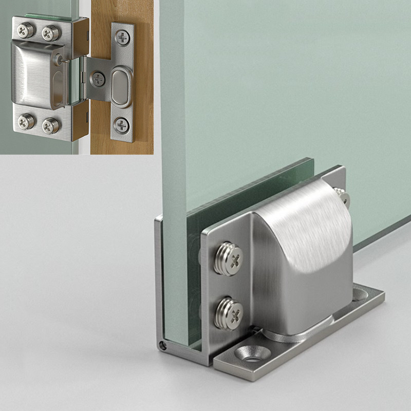 Engsel Kaca Tidak Berlubang En - Quality Furniture Hardware ulasan dan harga