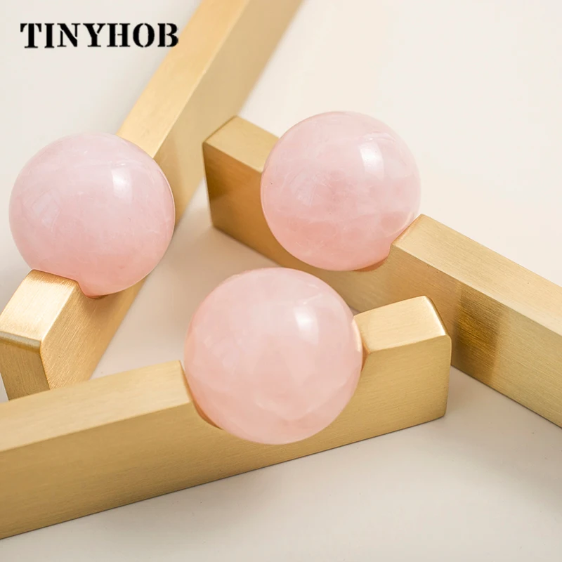 Bola kristal putih + gagang fu - Furniture Hardware Drop Pulls ulasan dan harga
