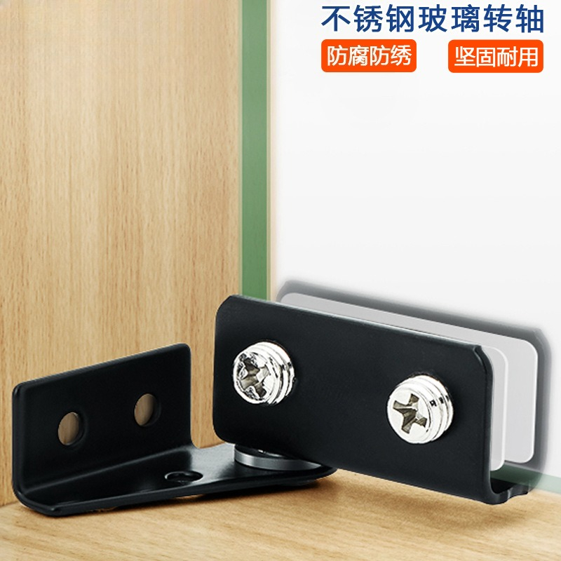 Engsel Pintu Kaca Tanpa Lubang - Furniture Hardware Display ulasan dan harga