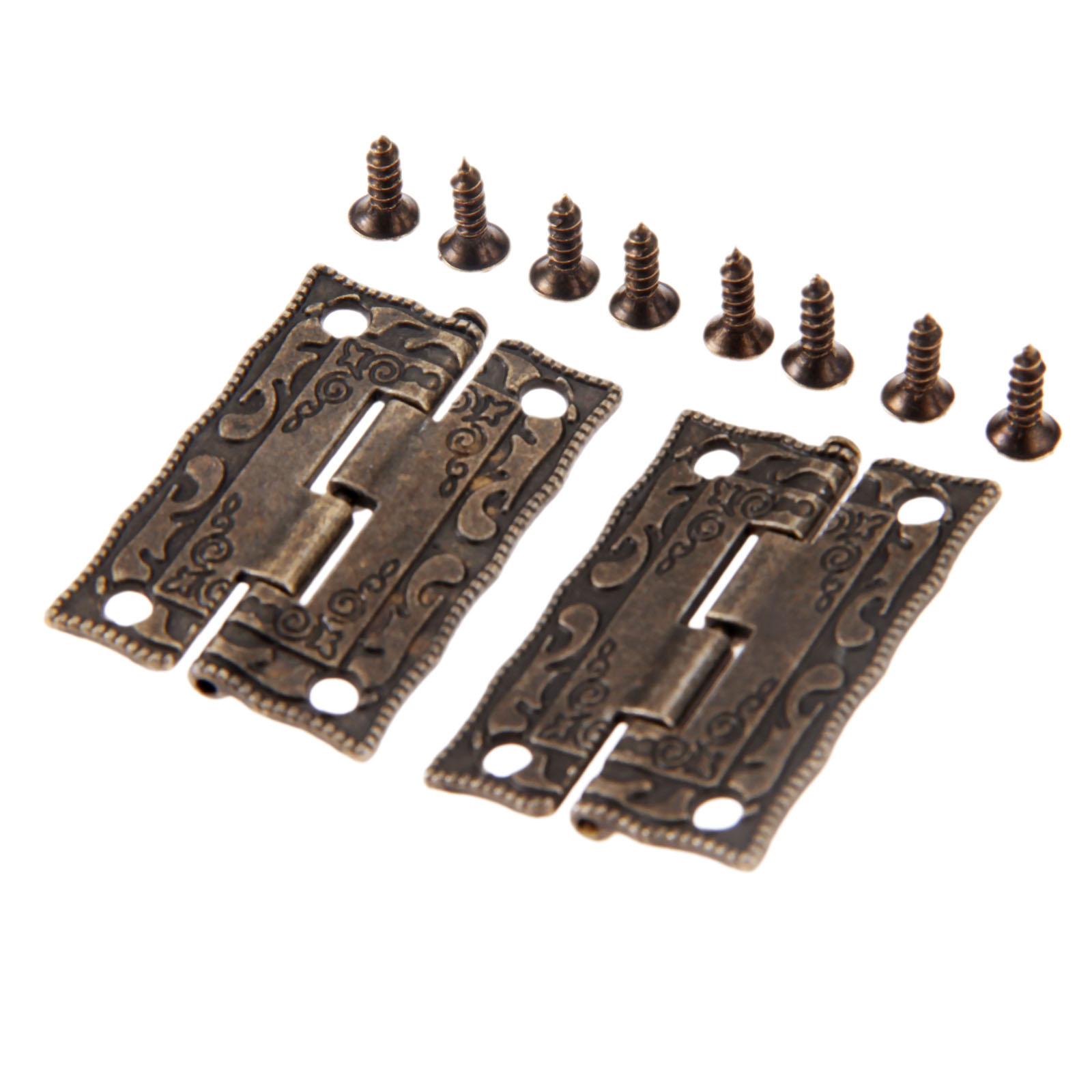 2 Buah Engsel Perunggu Antik P - Furniture Hardware Antique ulasan dan harga
