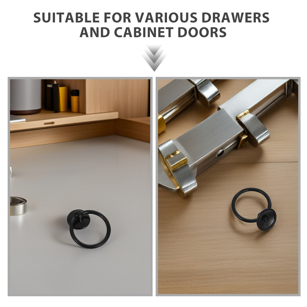 10 Buah Pegangan Tarik Cincin  - Furniture Hardware Drop Pulls ulasan dan harga