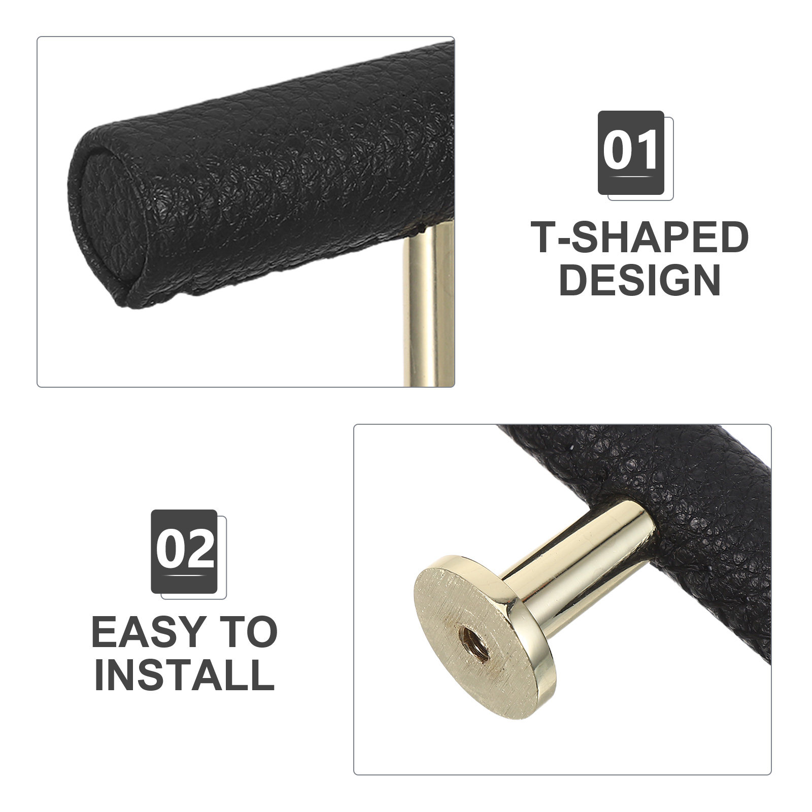 Gagang Kabinet Bentuk T, Tarik - Vintage Furniture Hardware Replacement ulasan dan harga