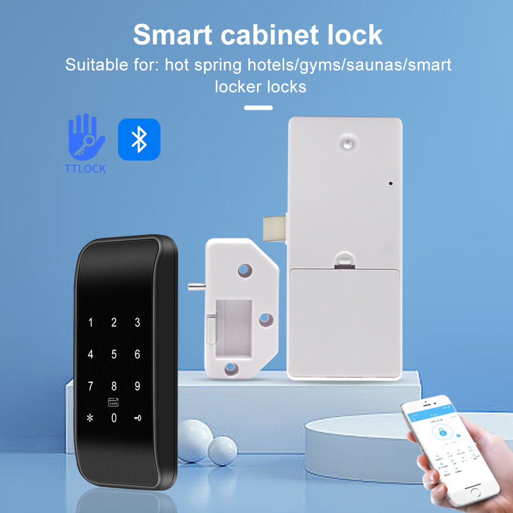 TTLOCK kunci laci sidik jari 1 - Furniture Home Hardware ulasan dan harga