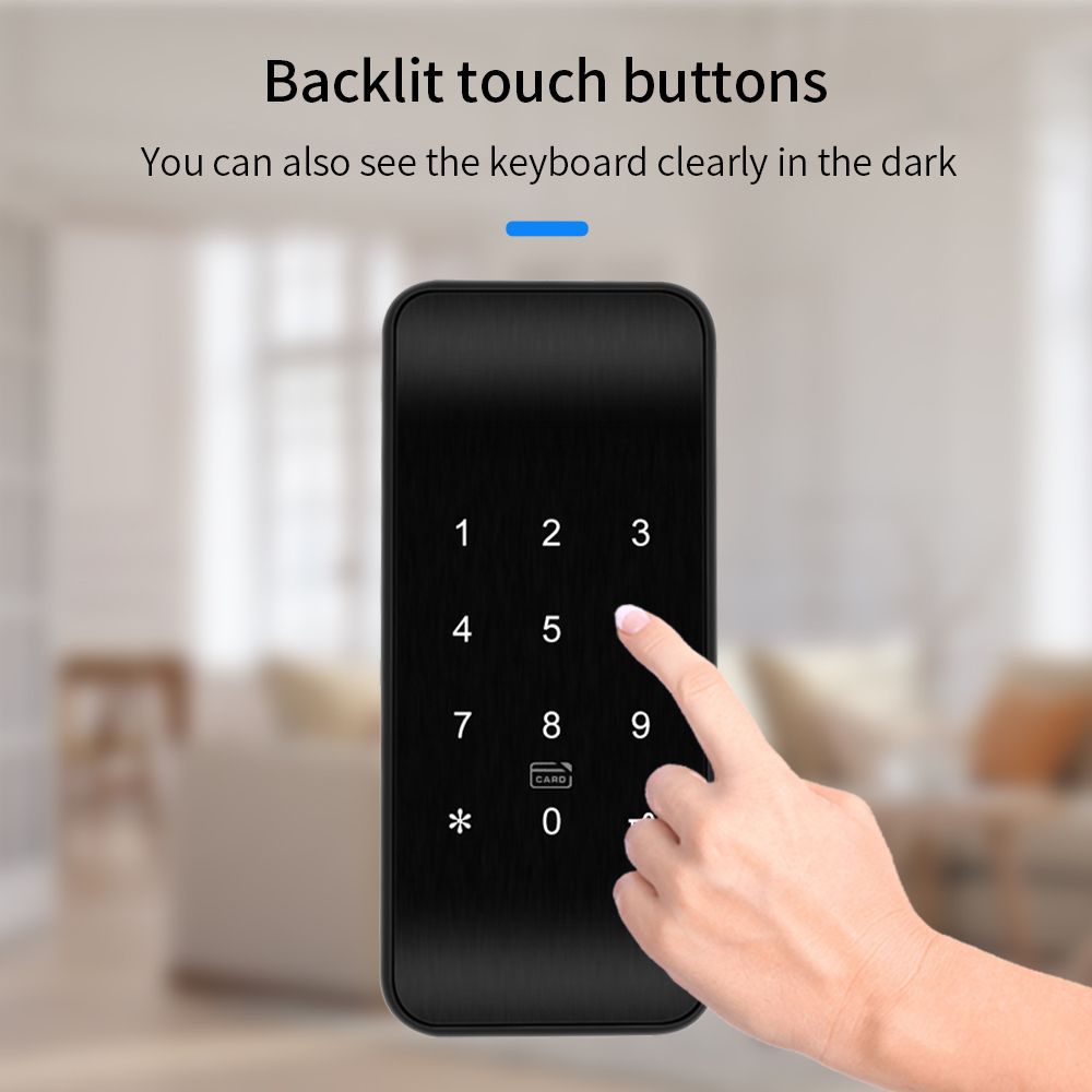 TTLOCK kunci laci sidik jari 1 - Furniture Home Hardware ulasan dan harga