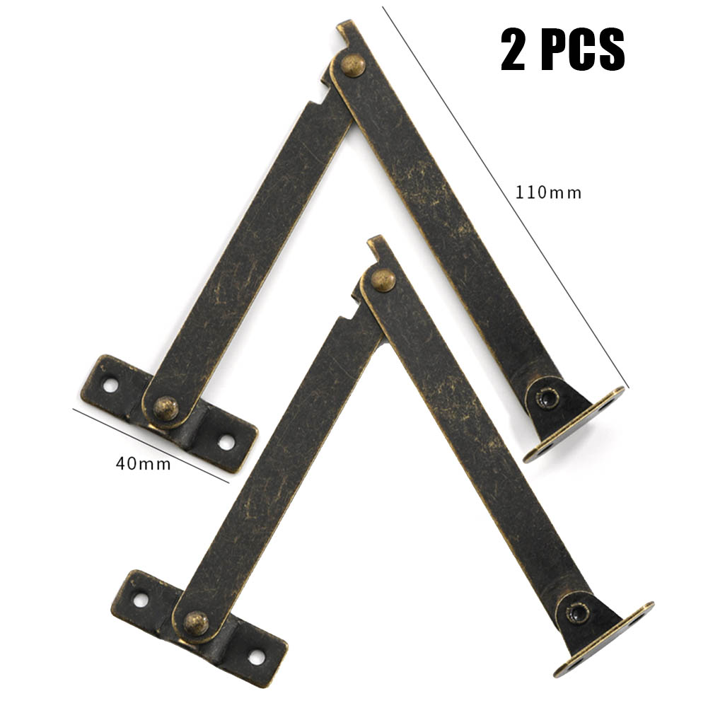 2 Buah Engsel Penyangga Tutup  - Furniture Hardware Antique ulasan dan harga