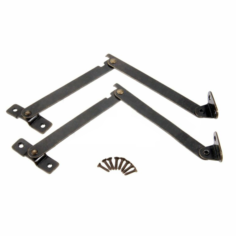 2 Buah Engsel Penyangga Tutup  - Furniture Hardware Antique ulasan dan harga