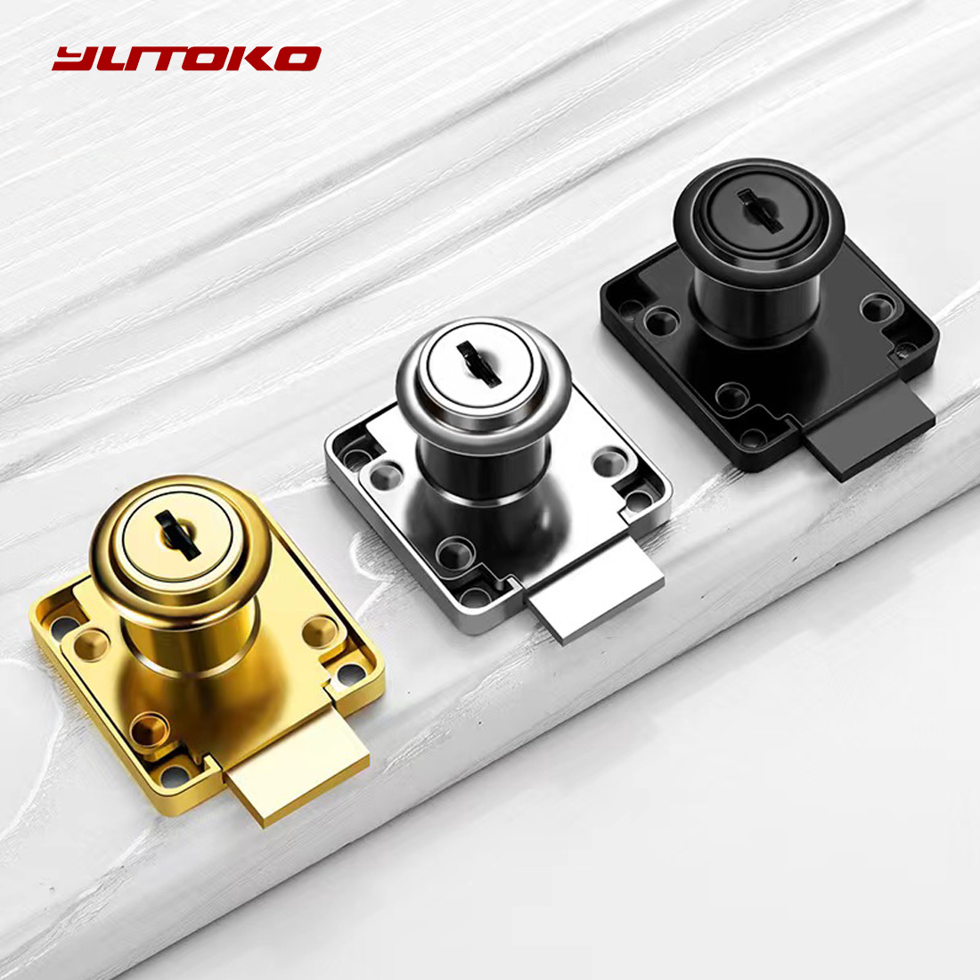 Yutoko kunci laci meja, kunci  - Furniture Home Hardware ulasan dan harga