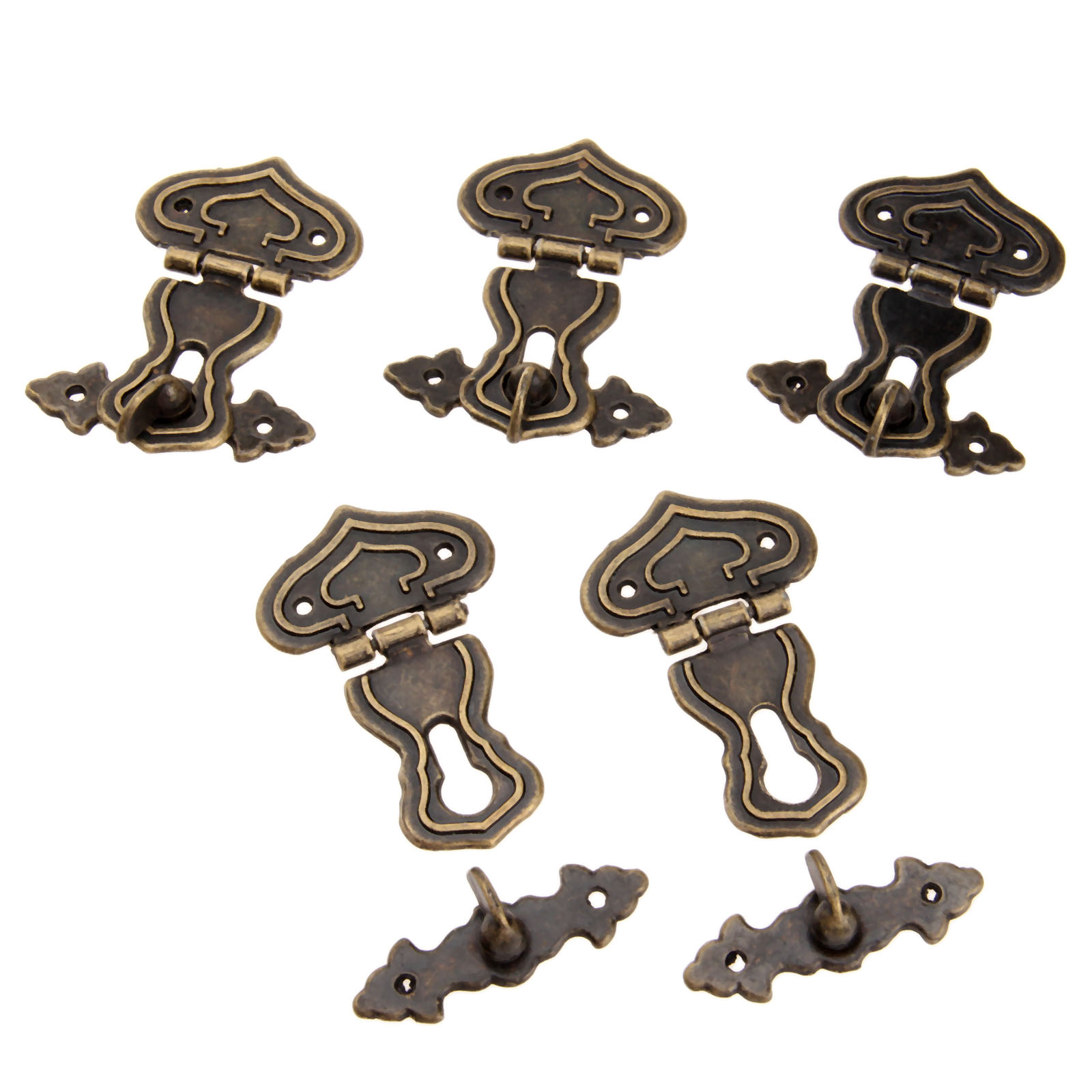 5 Buah 63X47Mm Gembok Logam An - Furniture Hardware Antique ulasan dan harga