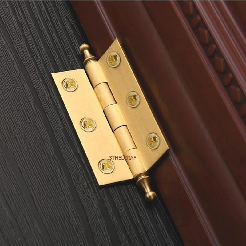 2 Buah Engsel Pintu Kabinet Ku - Furniture Hardware Brass ulasan dan harga