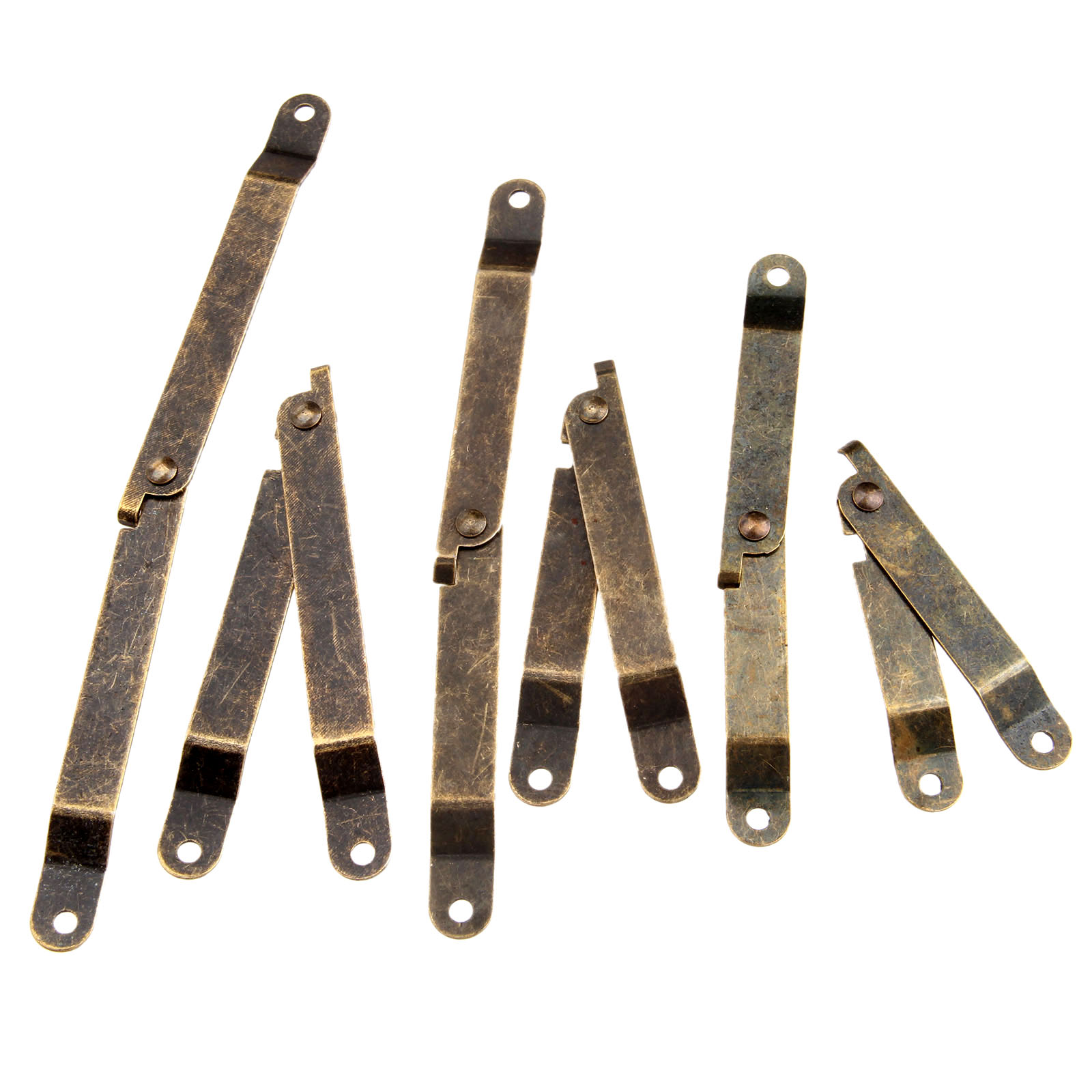 2 Buah Engsel Penyangga Tutup  - Furniture Hardware Antique ulasan dan harga