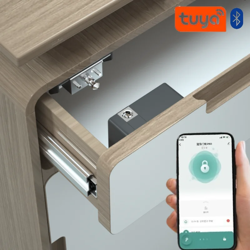 Tuya Kunci Pintu Kabinet Pinta - Furniture Home Hardware ulasan dan harga