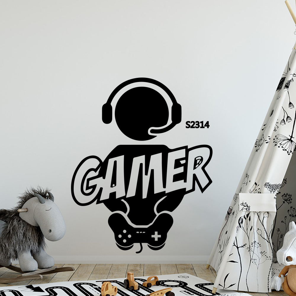 1 buah Gamer stiker seni dindi - Furniture Hardware Parts ulasan dan harga
