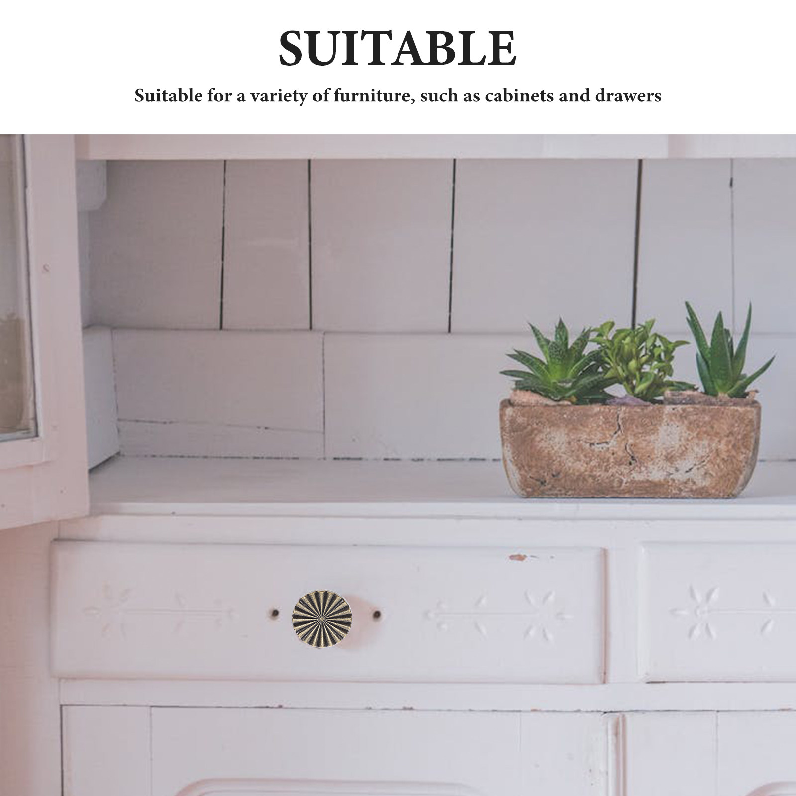 8 Buah Gagang Kabinet Kuningan - Vintage Furniture Hardware Replacement ulasan dan harga