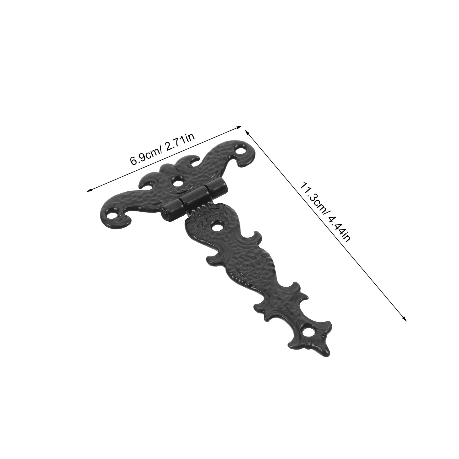 4 Buah Engsel Vintage dari Pad - Vintage Furniture Hardware Replacement ulasan dan harga