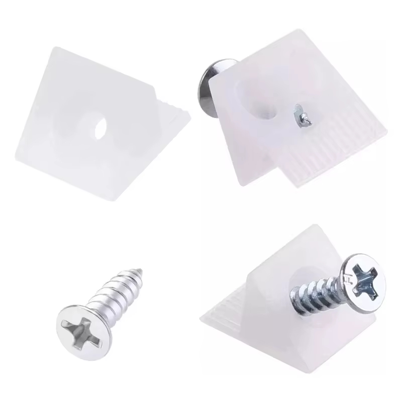 20/40/60/80/100 Buah Wedges La - Corner Bracket Angle ulasan dan harga