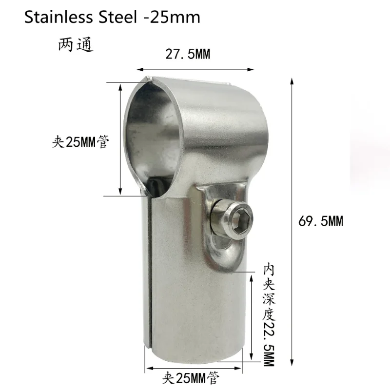 1 buah 25mm sambungan pipa bul - Furniture Hardware Display ulasan dan harga